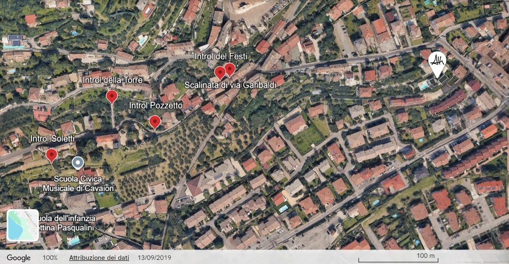 mappa introi cavaion veronese