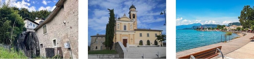 panorami tra lago e colline